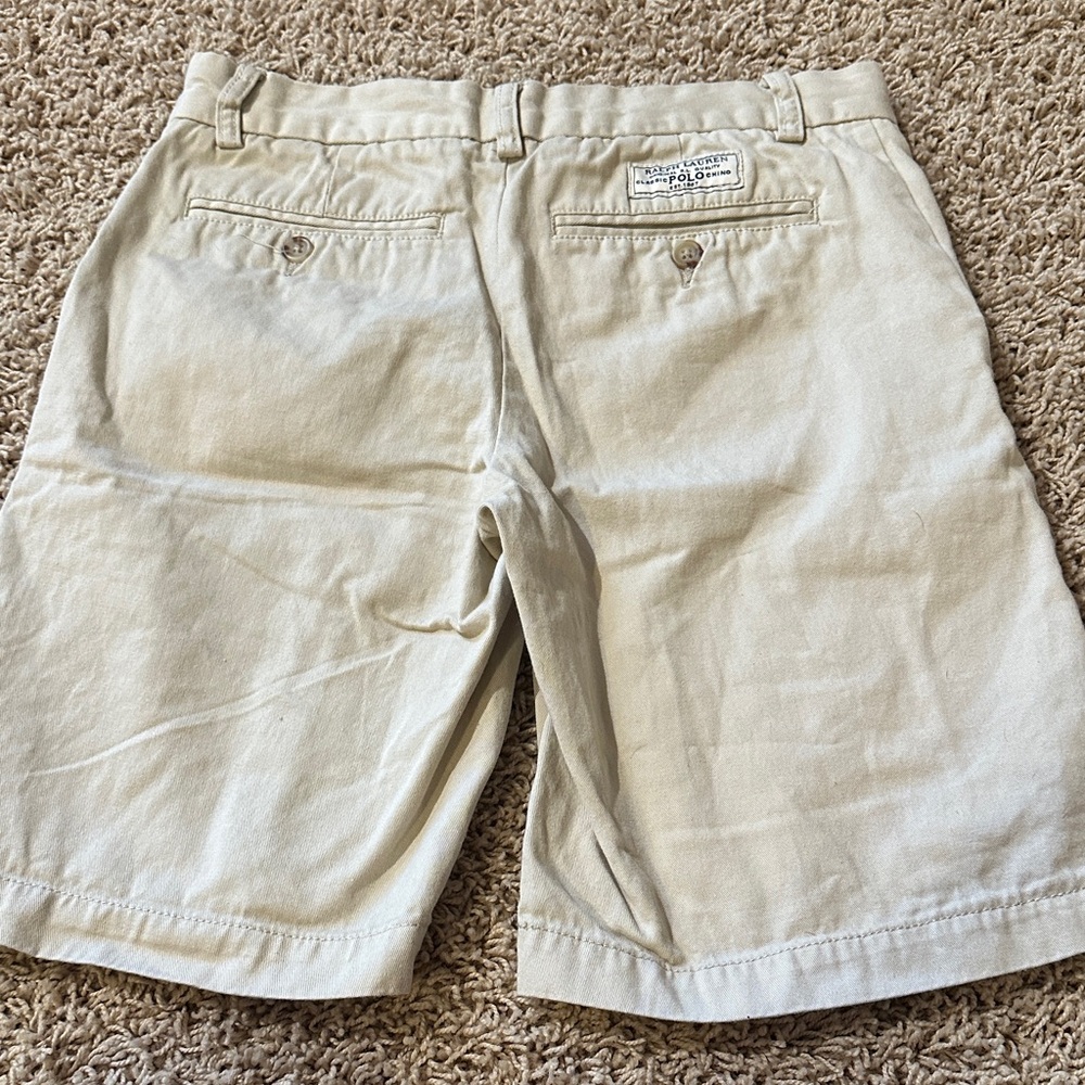 Polo by Ralph Lauren Boys Light khaki Chino Shorts
